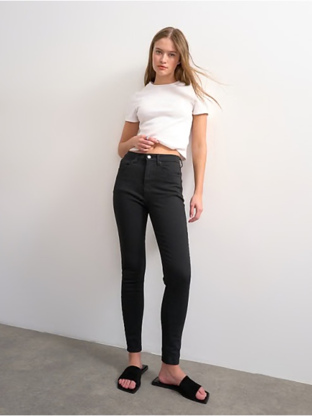 Topshop Black Skinny Jeans